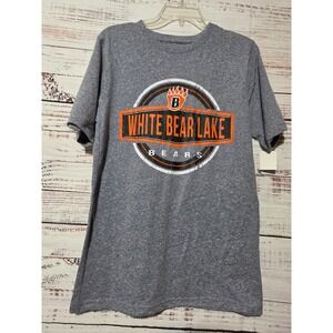 Pel Athletic White Bear Lake Bears T-Shirt Gray Heather Small Bloke